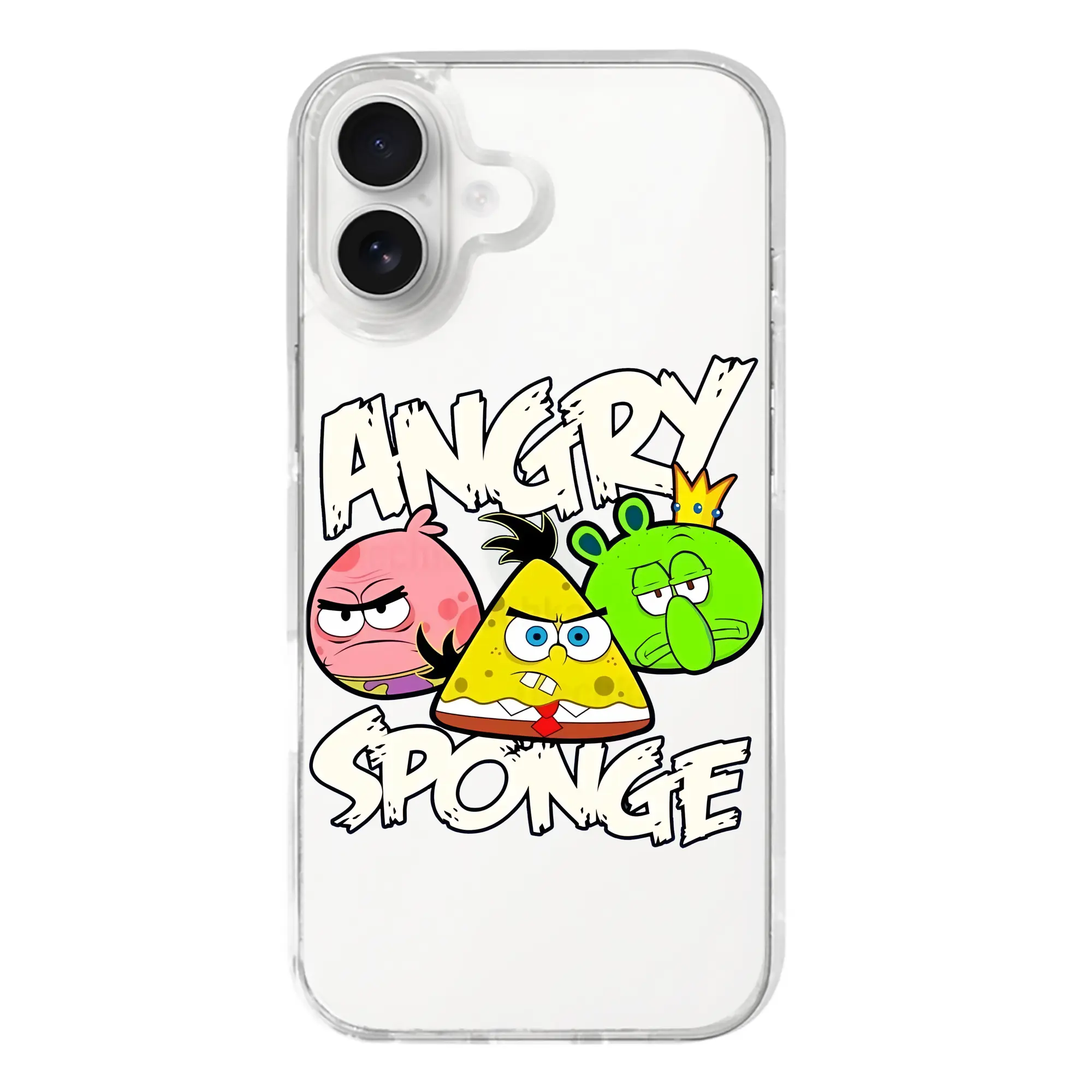 スポンジボブ グッズ スポンジボブ - iPhone 17シリーズ 透明スマホケース – 薄型・耐衝撃・精密フィット保護カバー